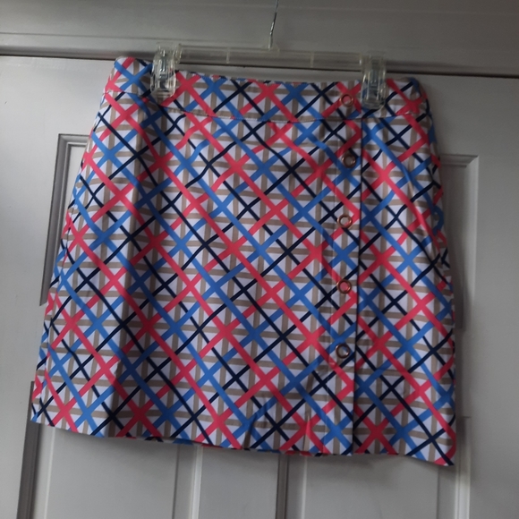 EP Pro Golf Criss Cross Lattice Print Skort. NEW WITH TAG - Picture 2 of 5